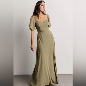 Sierra Sweetheart Maxi Dress - Baltic Born